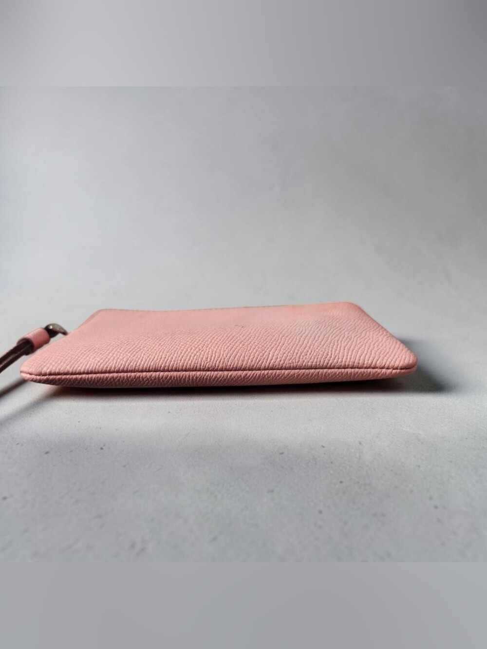 Coach Corner Zip Wristlet with Crossgrain Leather - Picture 7 of 8